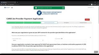CAPP Program: Create and Submit an Application