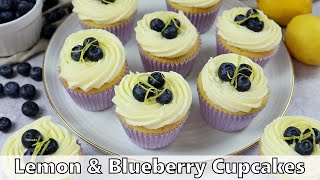 Lemon Blueberry Cupcakes Recipe