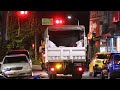 台北市環保局垃圾車kel 6575收運作業taiwan garbage truck in taipei city taiwan ゴミ収集車、대만 쓰레기차