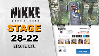 Stage 28-22 Normal Mode | Goddess of Victory: Nikke