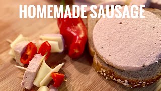 ΕΥΚΟΛΟ ΣΠΙΤΙΚΟ ΠΑΡΙΖΑΚΙ ΣΤΟ ΜΠΟΥΚΑΛΙ/EASY HOMEMADE SAUSAGE IN THE BOTTLE