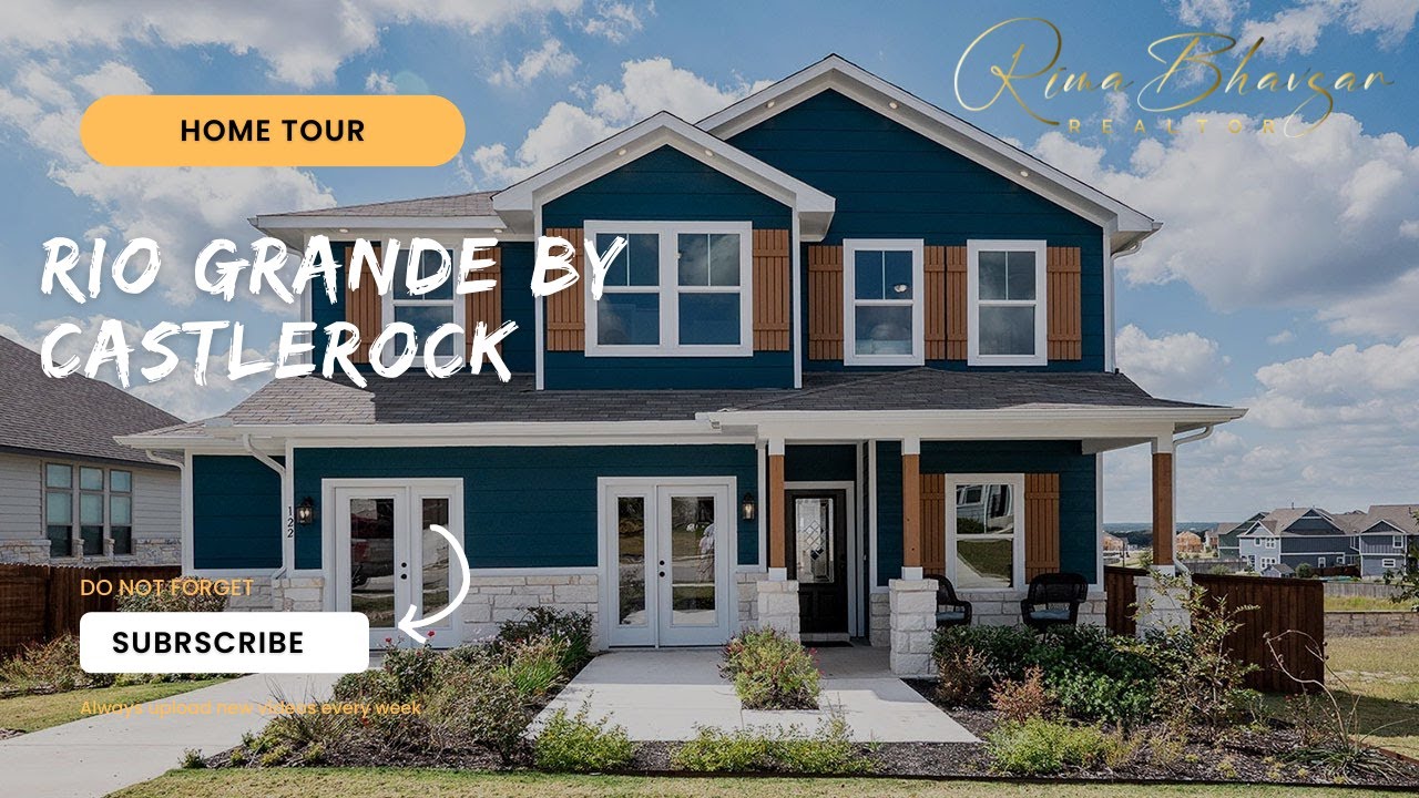 "Exploring CastleRock's Rio Grande Model Home In Liberty Hill, TX ...