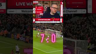 Goldbrige React to 7:0 loss of man utd #liverpool #manchesterunited