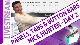 FileMaker - Slide Tabs/button Bars with Nick Hunter - Day 2