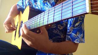 『浜辺の歌　(Solo Guitar Cover)』/Yu  Watanabe わたなべゆう 【Play Guitar in My Room】