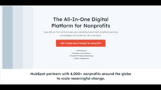 🔥 HubSpot for Nonprofits Review: Empowering Organizations with Comprehensive Tools