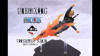 One Piece Ichiban Kuji  Vinsmoke Sanji Professionals Figure | Unboxing