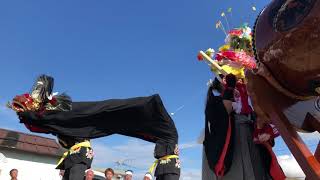 平成30年度 秋季大祭 金蔵寺本村獅子組 神事場