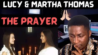 Lucy & Martha Thomas - Sister Duet - The Prayer | REACTION.