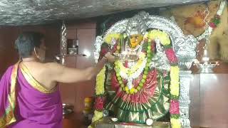 Sri edupayala vana durga bhavani ammavari puja alankarna harat video 09-02-2025 #edupayala #madak🙏🙏🙏