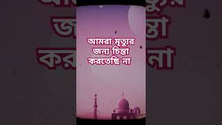 আমরা মৃত্যুর জন্য চিন্তা করতেছি না  #viralvideo #islam #islamic #viralshort #motivation