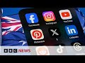 Australia to ban children from using social media | BBC News