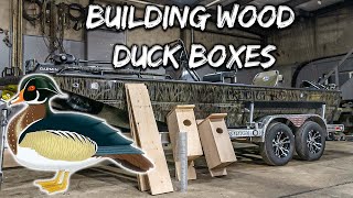 BUILDING Wood Duck Boxes |  HOW TO VIDEO