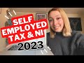 Self-Employed Tax & National Insurance EXPLAINED 2023 | Uber Eats, Deliveroo, Just Eat, & Beelivery