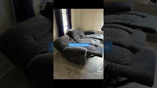 Furniture flip pt.46 free recliner sofa from Craigslist! #furnitureflip #free #craigslist #value