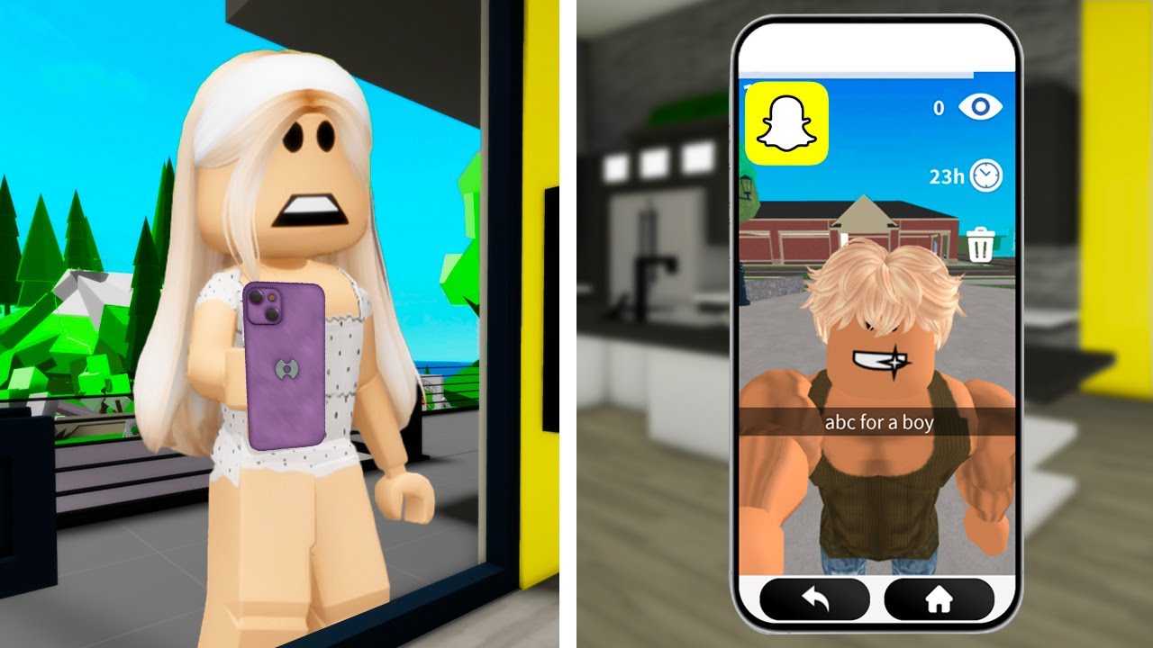 Spying On My Brother In Roblox Snapchat Youtube