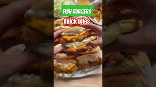 Fish burger - quick bites | #shorts #cooking #motivation