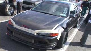 Nyce1s Grudge - 718 Turbo Civic VS Midnight Auto CF Civic @ E-Town!!