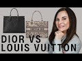 DIOR BOOK TOTE vs LOUIS VUITTON ON THE GO TOTE | Which luxury tote bag is better?