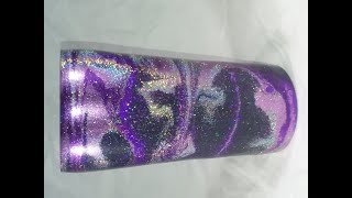 Glitter Swirl Tumbler