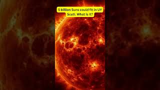 What is UY Scuti? #galaxy #stars #universe #space #astro #astronomyfacts