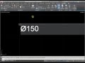 Diameter sign in AutoCAD