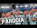 Canción Argentina vs Italia Final 2022 (Parodia TINI - La Triple T)
