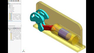 SolidWorks Basic Animation with Key Points and Transparency