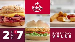 Arby S 2 For 7 Everyday Value Crispy Chicken