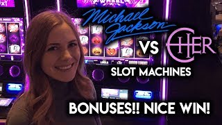 Michael Jackson VS Cher Bonuses! Nice Win!!!