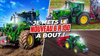 Je test pour vous le nouveau 6 R 150 je le met à bout !🚜