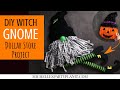 Dollar Tree Gnome  - Easy Witch Gnome Halloween Decor