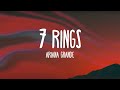 ariana grande - 7 rings (lyrics)