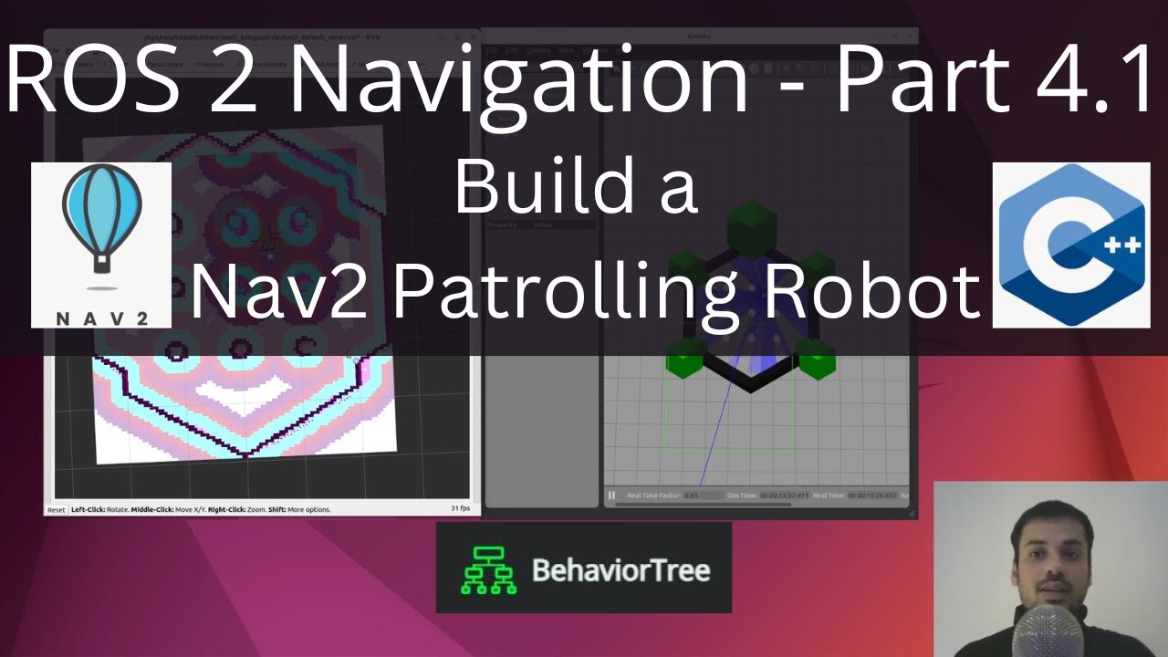 ROS 2 Navigation - Part 4.1 ( Nav2 Project - Build A Patrolling Robot ...