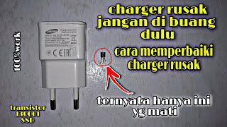 how to fix a broken cellphone charger (cas)