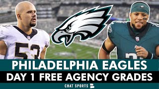 JUST IN: Eagles Sign A Linebacker! Brian Burns TRADED To Giants + Eagles Free Agency Grades Day 1