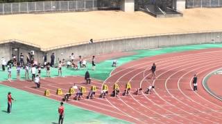 2017静大春季サーキット　男子100m　25組～27組