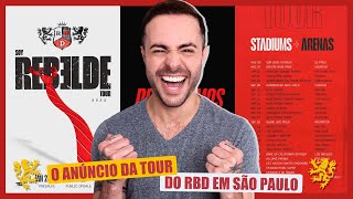FUI NO ANÚNCIO DA TOUR DO RBD EM SÃO PAULO | VLOG
