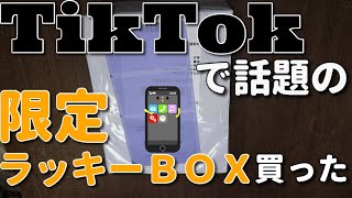 【TikTok】で話題の限定ラッキーBOX 買って中身の検証してみた