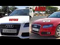 AUDI A4 TRANSFORMATION | PAINTING | FOAM WASH | INTERIOR CLEANING | SM CAR CARE | AHMEDABAD |AIRPORT