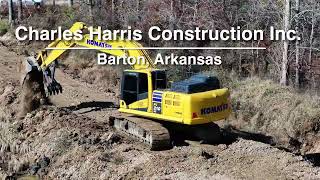 Charles Harris Construction Helps Farmers Reclaim Land with Komatsu Excavators from Power Equipment