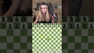 Anna Cramling Gets Checkmated in 4 Moves #shorts