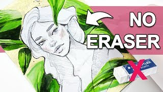 My HARDEST Challenge Yet? 【NO Eraser Drawing Challenge!】