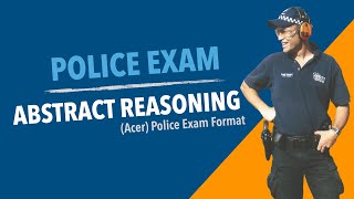 Police Exam Abstract Reasoning Question With Answer Explanation (ACER Format)