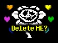 What if You REINSTALL the Game After Flowey Breaks It? [ Undertale ]