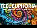 Happiness Frequency - 10 Hz Binaural Beats - Serotonin Release Music, Happiness Meditation