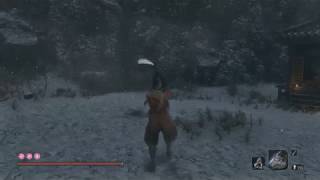 【SEKIRO：隻狼】流派技「一文字・二連」のモーションがとてもよく分かる動画