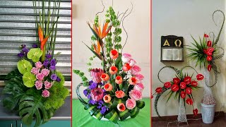 Super magnificent Ikebana japanese floral arrangements | Easy Original Flower arrangement ideas 2k22