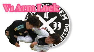 コムロックからのV1アームロック V1 Arm Lock from Over Hooked Closed Guard