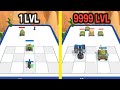 MAX LEVEL in Merge Tank Super Game